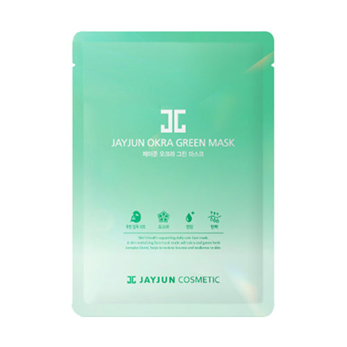 [JAYJUN] Okra Green Mask (x 5)