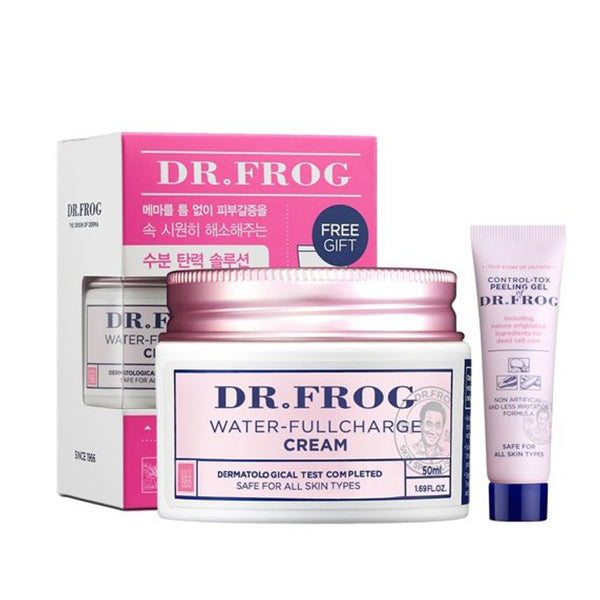 [CHARMZONE] Dr.Frog WATER-FULLCHARGE Cream (50 ml) +Dr.Frog Peeling Gel (20 ml)